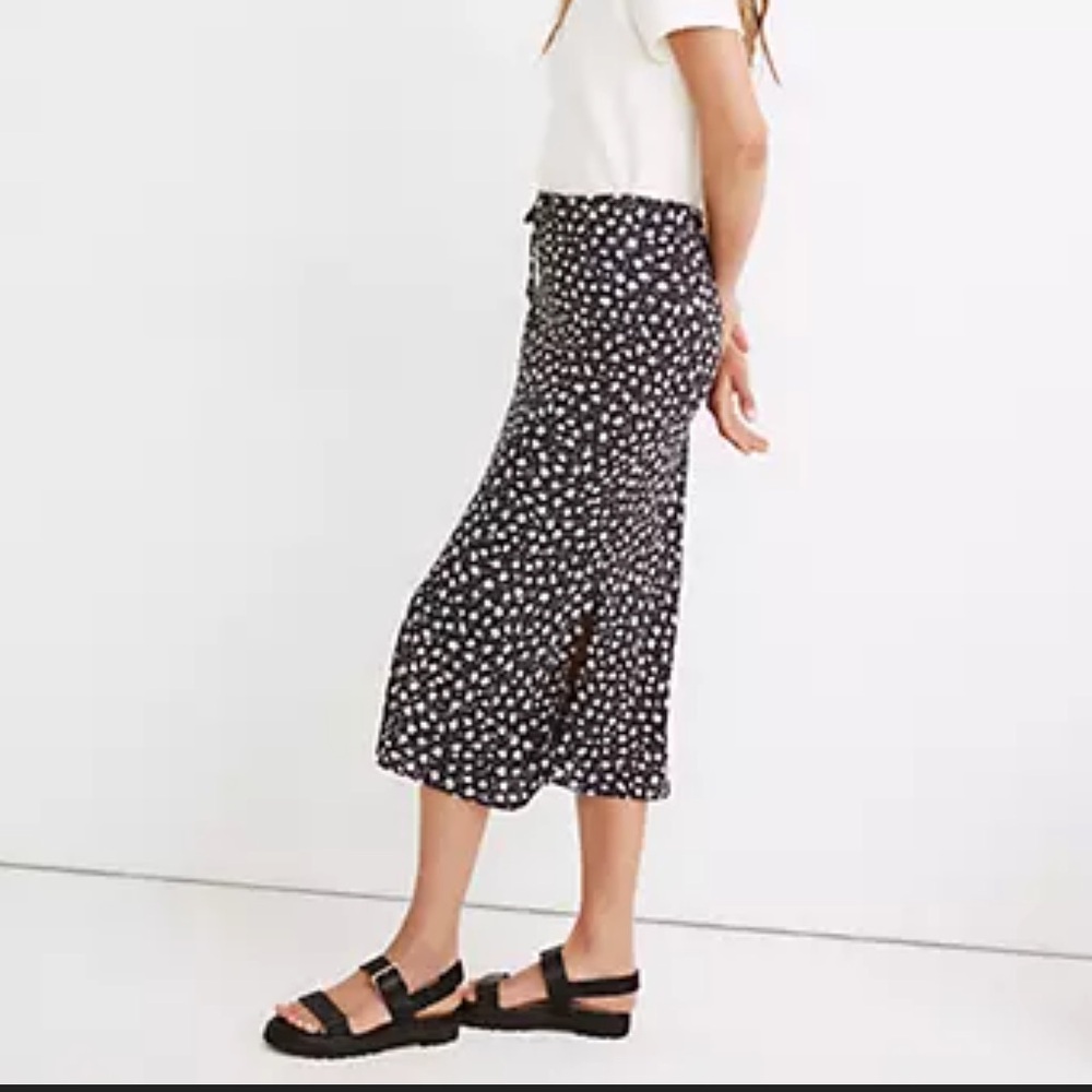 Madewell Floral Midi Skirt